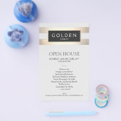 Cosmetoloog Gold Stripes Hair Salon and Spa Menu (Enkel)