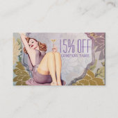 Cosmetoloog Hair makeup kunstenaar SPA Salon Visitekaartje (Voorkant)