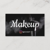 Cosmetoloog Make-up Artiest Visitekaartje (Achterkant)