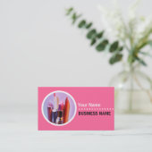 Cosmetoloog of artistieke Visitekaartjes van Makeu (Staand voorkant)