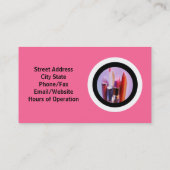 Cosmetoloog of artistieke Visitekaartjes van Makeu (Achterkant)