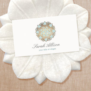 Cosmetoloog Organic Skincare Spa en Salon Logo Visitekaartje