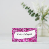 Cosmetoloog Visitekaartje (Staand voorkant)