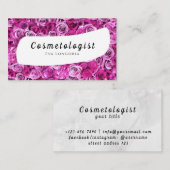 Cosmetoloog Visitekaartje (Voorkant / Achterkant)