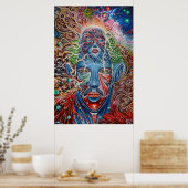 COSMIC 1 (GEOPRISM) Poster (Keuken)