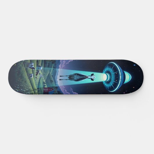 Cosmic Abduction Edition 1 Persoonlijk Skateboard (Horizontaal)