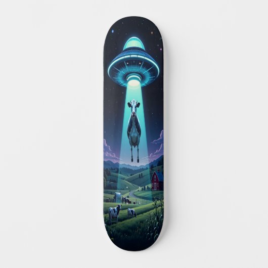 Cosmic Abduction Edition 1 Persoonlijk Skateboard (Voorkant)