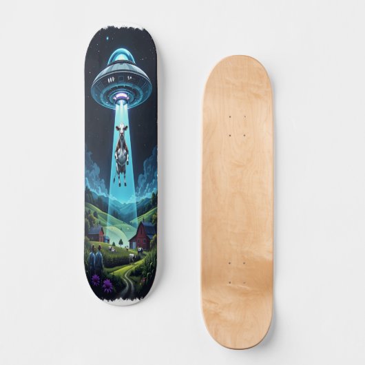 Cosmic Abduction Edition 3 Persoonlijk Skateboard (Voorkant)