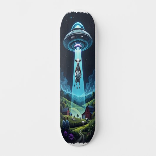 Cosmic Abduction Edition 3 Persoonlijk Skateboard (Voorkant)