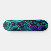 Cosmic Abstract Digital Fractal Skateboard (Horizontaal)