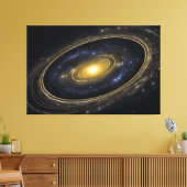 Cosmic Abyss Canvas Afdruk (Insitu (Woonkamer))