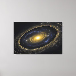 Cosmic Abyss Canvas Afdruk