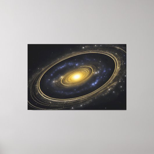 Cosmic Abyss Canvas Afdruk (Voorkant)