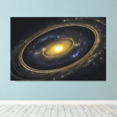 Cosmic Abyss Canvas Afdruk (Insitu (Houten vloer))