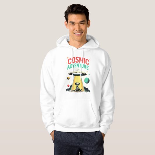 Cosmic Adventure Hoodie (Voorkant volledig)