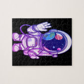 Cosmic Adventure Puzzle Planets Raketten Legpuzzel (Horizontaal)