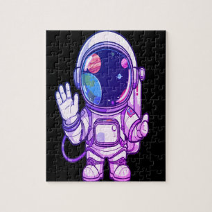 Cosmic Adventure Puzzle Planets Raketten Legpuzzel