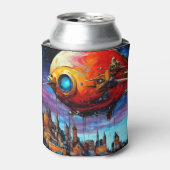 Cosmic Airship Blikjeskoeler (Blikje Voorkant)