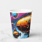 Cosmic Airship Papieren Bekers (Links)