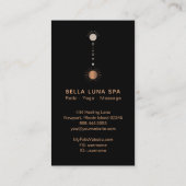 *~* Cosmic Alchemy Universe Shaman Sun Totem Visitekaartje (Achterkant)