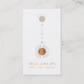 *~* Cosmic Alchemy Universe Shaman Totem Sun Visitekaartje (Voorkant)