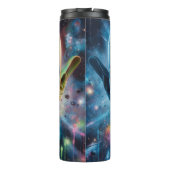 Cosmic Alien: etherische gloed, universum Thermosbeker (Achterkant)