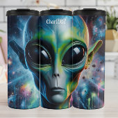 Cosmic Alien: etherische gloed, universum Thermosbeker