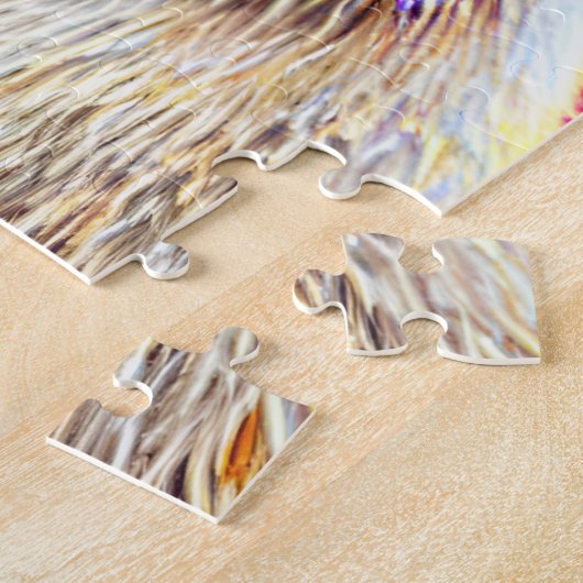 Cosmic Alpaca Legpuzzel (Zijkant)