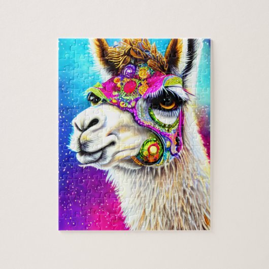 Cosmic Alpaca Legpuzzel (Verticaal)