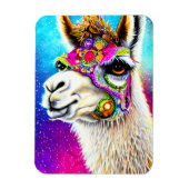 Cosmic Alpaca Magneet (Verticaal)