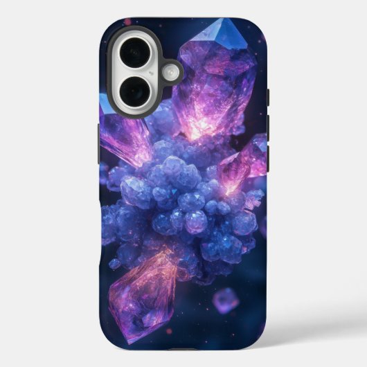 Cosmic Amethyst Crystal Telefoonhoes Case-Mate iPhone Case (Achterkant)