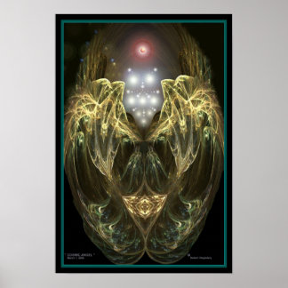 "COSMIC ANGEL" door Robert Singletary Poster