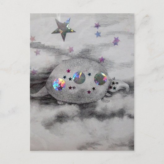 Cosmic Armadillo CricketDiane Art en design Briefkaart (Voorkant)