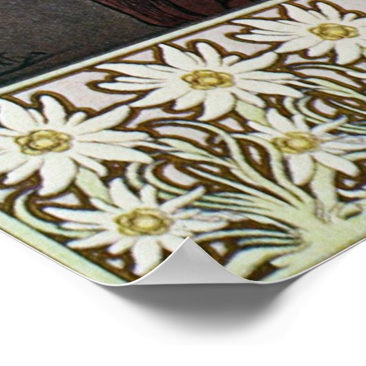 Cosmic Art Nouveau Poster (Hoek)