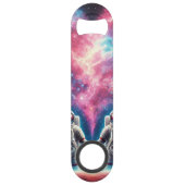 Cosmic Astronaut Bottle Opener Speed Flessenopener (Achterkant)