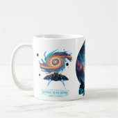 Cosmic Astronaut Unknown Space Explorer Deep Mug Koffiemok (Links)