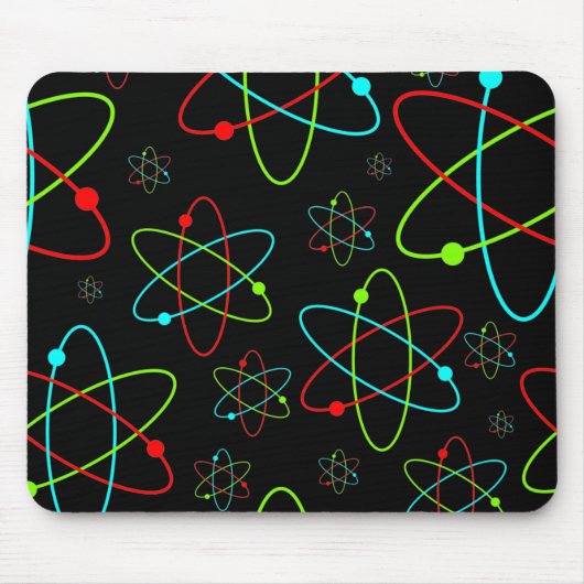 Cosmic Atomic Mousepad Muismat (Voorkant)