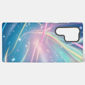 Cosmic Aurora ribbon Phone Case Samsung Galaxy Hoesje (Achterkant horizontaal)
