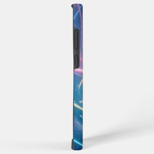 Cosmic Aurora ribbon Phone Case Samsung Galaxy Hoesje (Rechterkant)