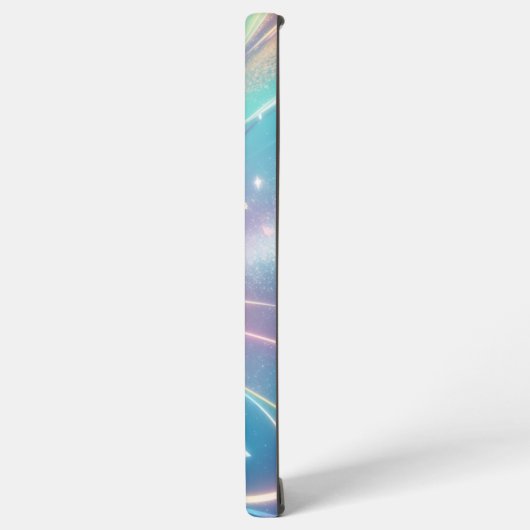 Cosmic Aurora ribbon Phone Case Samsung Galaxy Hoesje (Linkerkant)