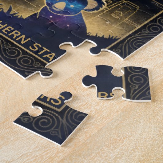 Cosmic Australia Sydney Celestial Art Legpuzzel (Zijkant)