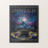 Cosmic Australia Sydney Celestial Art Legpuzzel (Verticaal)