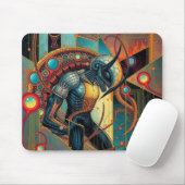 Cosmic Avenger met een hoorn Muismat (Met muis)