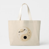  Cosmic Balance Grote Tote Bag (Achterkant)