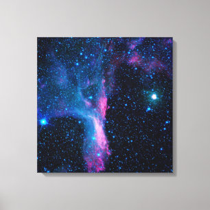 Cosmic Ballerina in de ruimte NASA Canvas Afdruk
