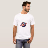 Cosmic Ballet Gravity-Style Logo T-Shirt (Voorkant volledig)