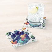 Cosmic Bar Onderzetter voor kinderen (Schuin)