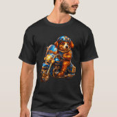 Cosmic Bear – Astronaut Space T-Shirt (Voorkant)