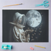 Cosmic Beekeeper – Surreal Space Art Decoupage Tissuepapier (Craft)