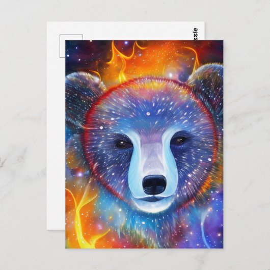 Cosmic Beer Briefkaart (Voorkant / Achterkant)